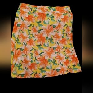 Passports Skirt Women's Floral